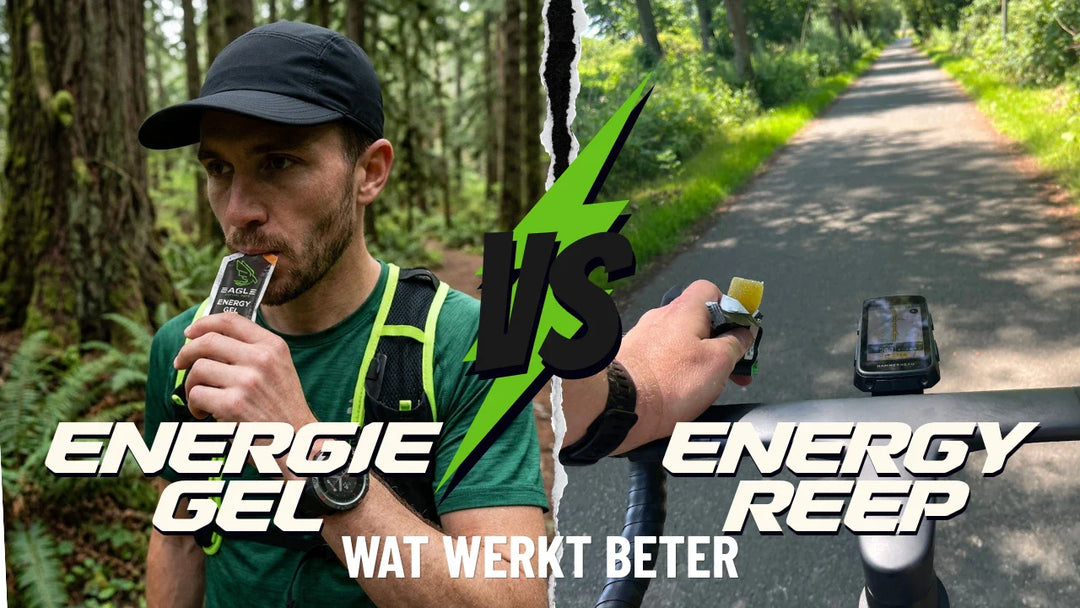 Energiegel vs energiereep: wat werkt beter?