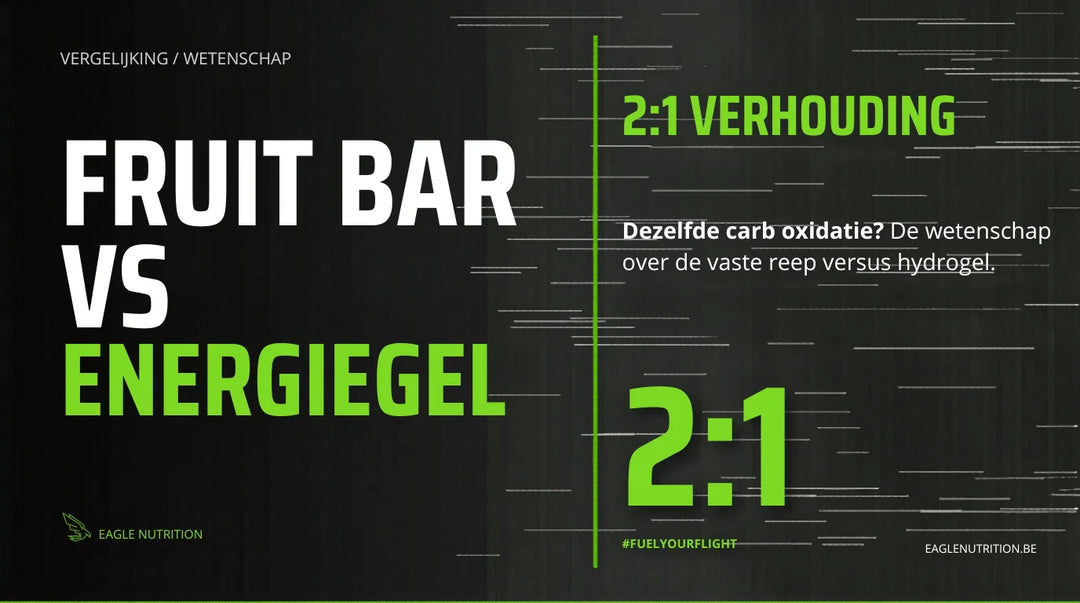 Fruit Performance bar vs energiegel