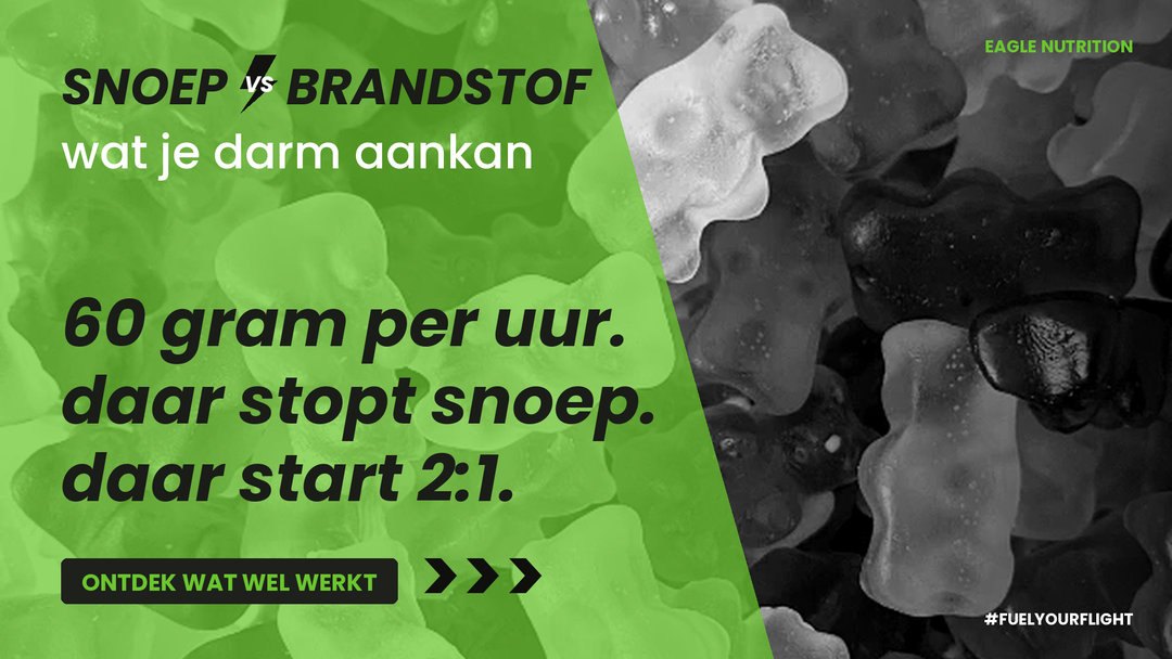 Sport snoep tijdens inspanning: wat werkt en wat is gewoon snoep