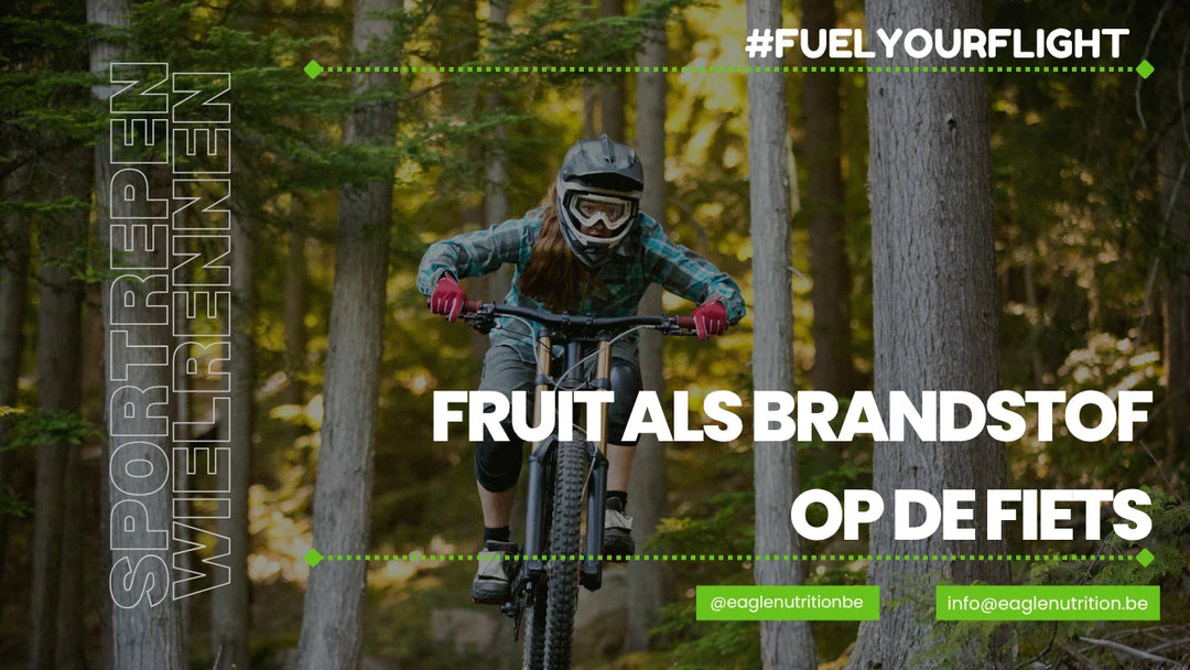 Sportrepen wielrennen: fruit als brandstof op de fiets